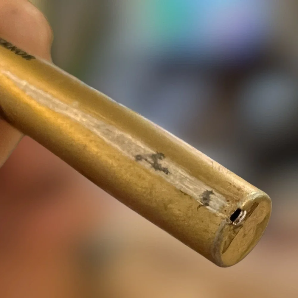 VTG Mark White‎ Governor Texas Pen State Seal Gold Tone Felt Pen Collectible USA